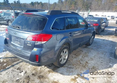 2013 Subaru Outback 2.5I Premium from USA, damaged, VIN 4S4BRBCC7D3302479
